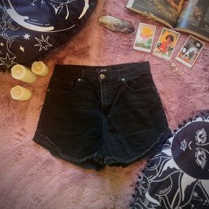 Aero ✨ Highwaisted Black Shorts 🖤 Size 6
